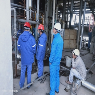 配合監(jiān)理業(yè)主做管道水壓試驗