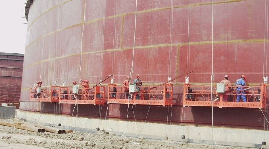 蘭州儲(chǔ)備庫十萬立罐涂裝工程